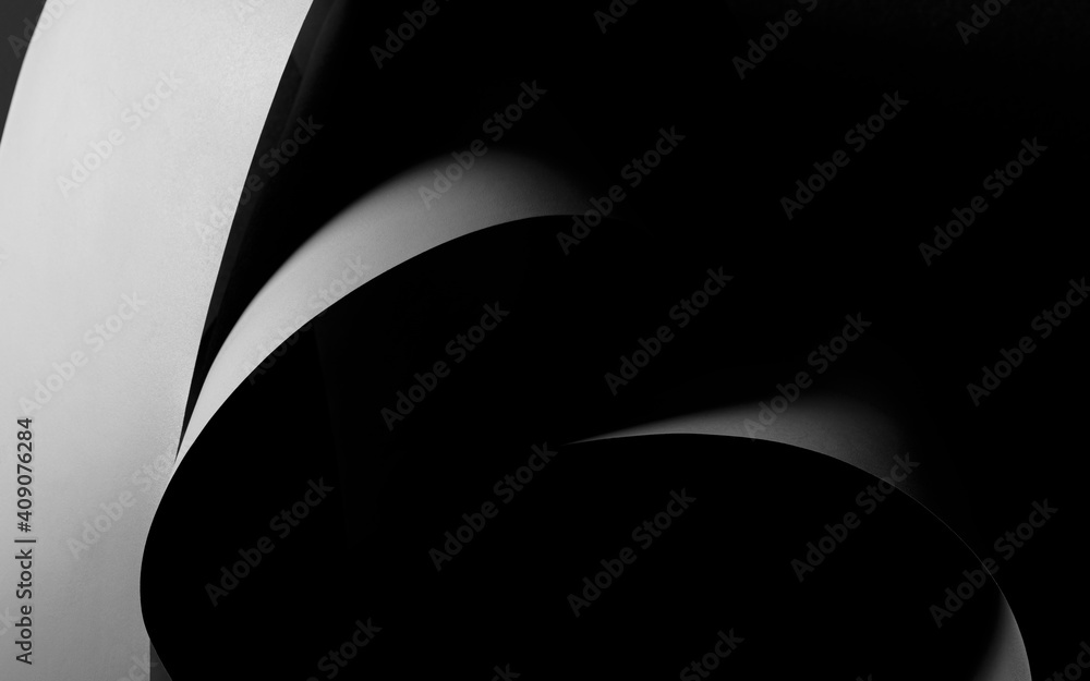 Abstract concept architectural, dark background - obrazy, fototapety, plakaty 