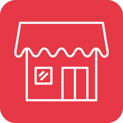 Canvas Print - Store Icon