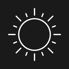 Sticker - Sun Icon