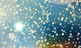 Fototapeta Tulipany - Abstract shiny blurred lights background stock illustration