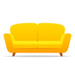 Couch sofa vector isolated illustration