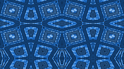 African fabric – Seamless and colorful pattern