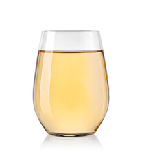 Canvas Print - wine glass tumbler isolated