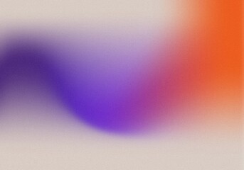 Wall Mural - retro gradient background with grain texture