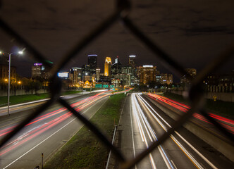 Traffic at night