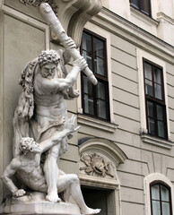 Wall Mural - statue of the hercules