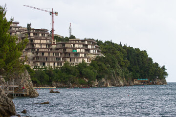 Montenegro Views of the city of Becici