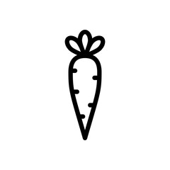 Sticker - carrot