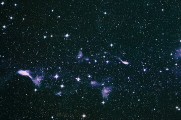 Wall Mural - planets, stars and galaxies in outer space showing the beauty of space exploration. elements furnish