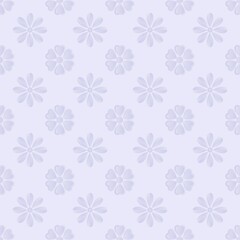 Wall Mural - floral background, seamless pattern