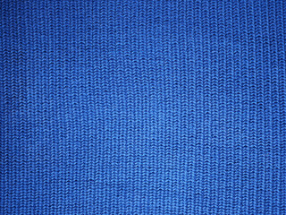 Sticker - blue fabric texture background