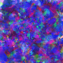 Fototapete - Modern style abstract randomly skewed and patterned geometric shapes background.