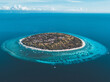 © Scopio - Aerial view of island