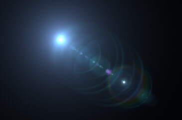lens flares for photography and anamorphic lens flare