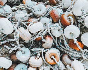 Old fishing net