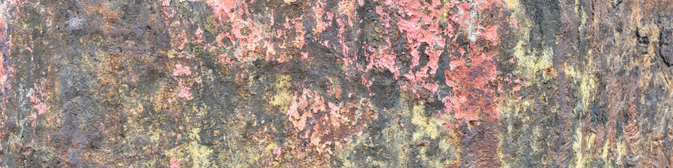 Wall Mural - Industry color: rusty iron background