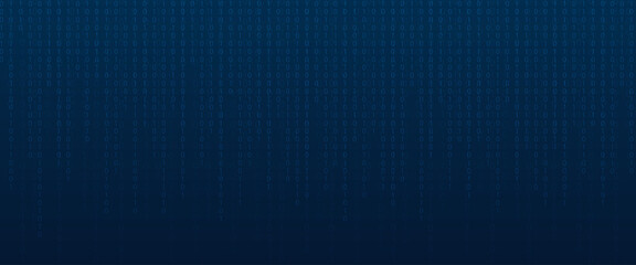 Binary code abstract technology background. Global network 