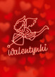 Valentine's Day  - card in Polish