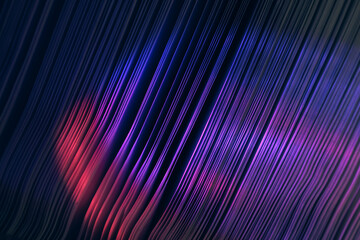 Fototapete - Close up Beautiful book pages in the color light on a night. Background pattern for design. Macro photography view.