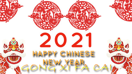 2021 - Chinese New Year becomes the culture of the Chinese community which begins as a calendar for the beginning of the year. Happy Chinese New Year - Gong Xi Fa Cai