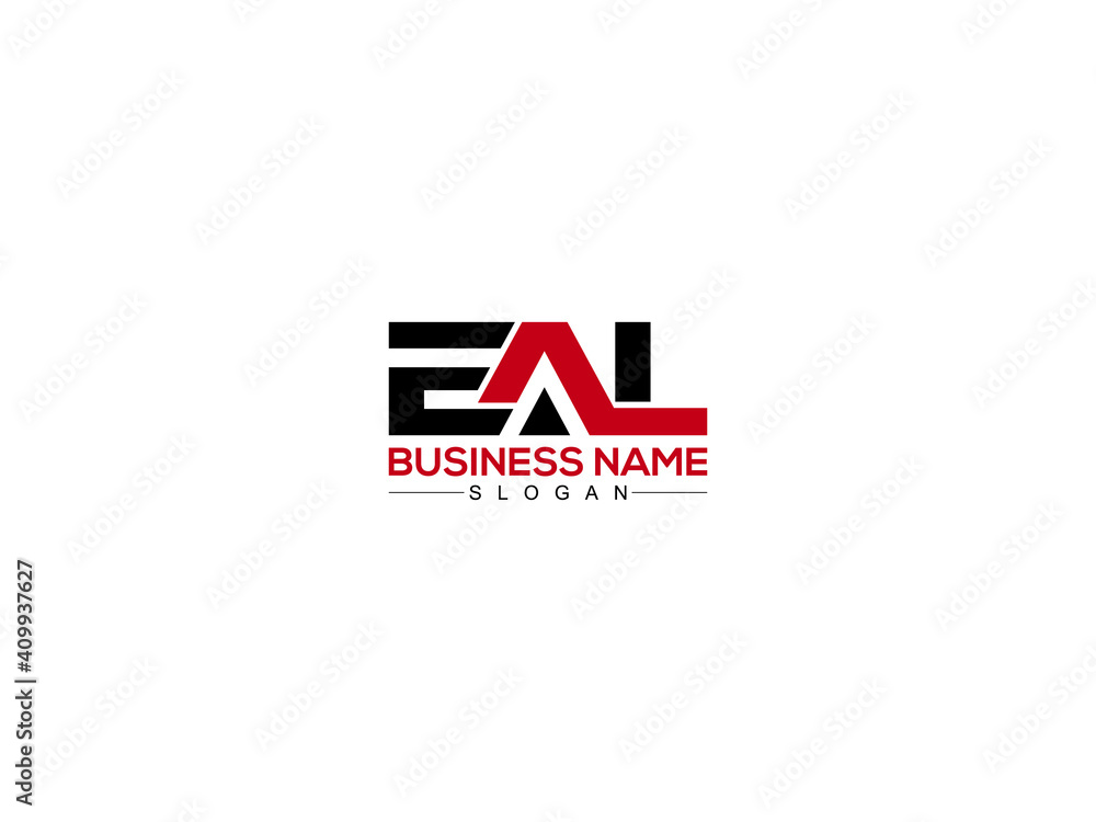 EAL Letter and templates design For Your Business Stock Vector | Adobe ...