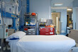 © Gabriel Trujillo/ADDICTIVE STOCK - Interior of contemporary hospital room with empty bed and modern electronic medical equipment