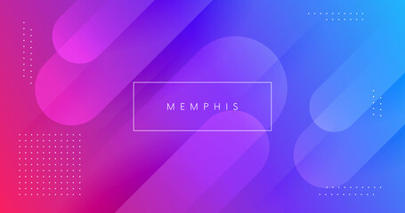 Poster - Abstract background with fluid shapes vector design. Minimal poster. Futuristic backdrop. Dynamic 3d composition for Banner, Landing Page, Web, Cover, Brochure.