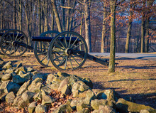 Cannon On The Gettysburg Battlefield