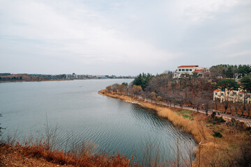 Wall Mural - Yeongnangho Lake park at winter in Sokcho, Korea