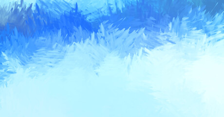 Naklejka na meble Brushed Painted Abstract Background. Brush stroked painting. Strokes of paint. 2D Illustration.