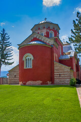 Wall Mural - Zica monastery near Kraljevo, Serbia