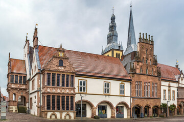 Poster - Market Square of Lemgo, Germany