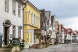 Fototapeta Na drzwi - Street in Lemgo, Germany