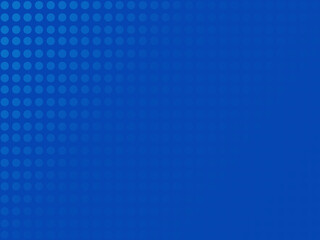 abstract technology with blue dots pattern on gradients blue background. vector illustration, circle
