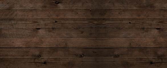  old brown rustic dark wooden texture - wood timber background panorama long banner	