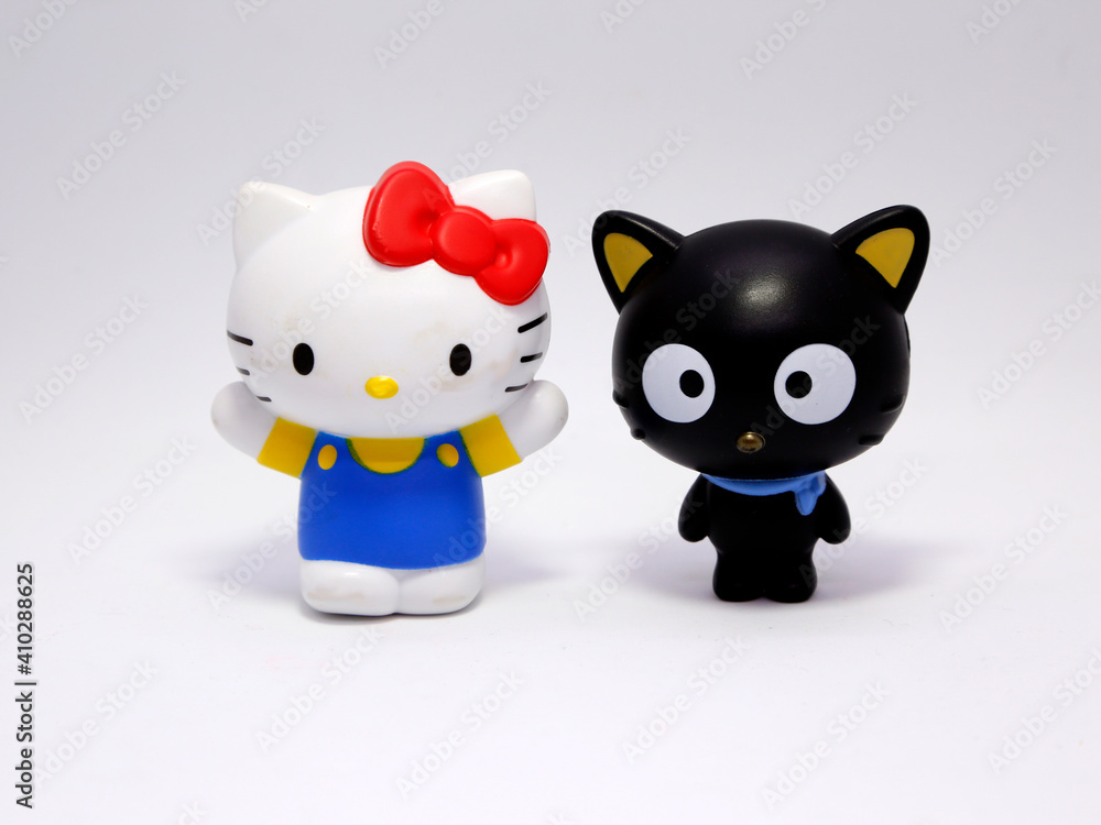 Foto Hello Kitty and Chococat. Hello Kitty and her friends. Famous ...