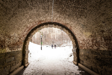 Poster - tunnel in the fortress