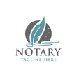 © idealis - modern notary or law firm logo