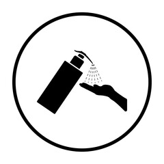 Sticker - Dispenser Of Liquid Soap Icon