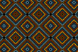  Geometric seamless embroidered pattern traditional design for background,sweater,wallpaper,clothing,wrapping,batik,fabric,Vector illustration.Eps10