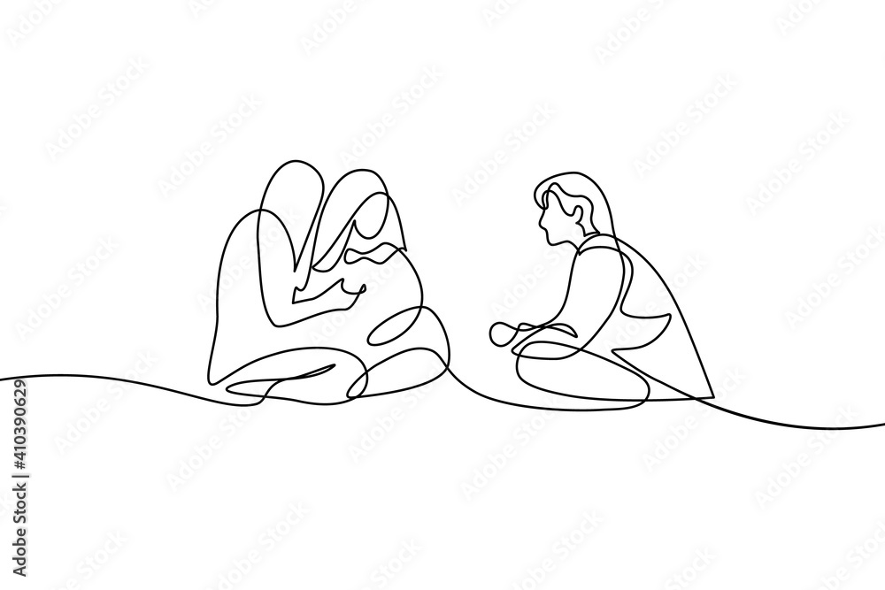 Young people communicate in casual settings. Friends rest and talking ...