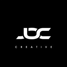 JOC Letter Initial Logo Design Template Vector Illustration