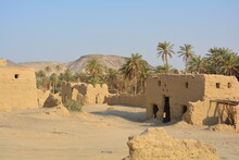 Oasis In The Desert, Al Kaf Palace In Northern Boarders Of Saudi Arabia One Of The Last Places Before Kingdom Union 