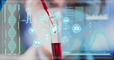 Poster - Blood biotechnology concept