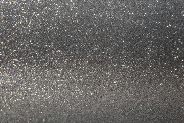 Wall Mural - blured silver glitter texture abstract background