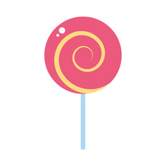 Wall Mural - candy lolly icon, colorful design