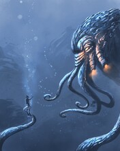 Ancient Monster In The Water