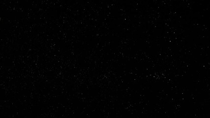 Canvas Print - Night starry sky for background, timelapse.