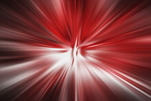 Abstract Red Zoom Speed Motion Background