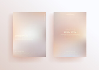 gradient background, soft color frames.